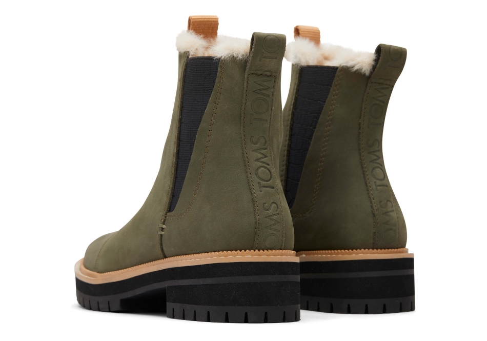 Toms Dakota Bootie Tarmac Olive